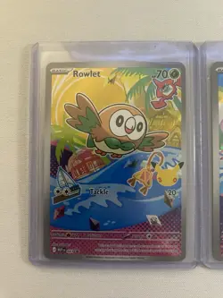 Pokemon MEP First Partners Illustration Rowlet, Litten, Popplio 30th Anniversary - Image 2