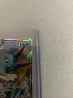 Pokemon Vaporeon GX SM172 Black Star Promo Full Art Holo - Image 4