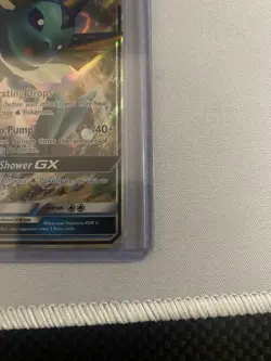 Pokemon Vaporeon GX SM172 Black Star Promo Full Art Holo - Image 5