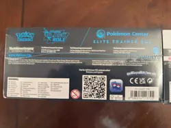 Pokemon Center Black Bolt and White Flare ETB Elite Trainer Box Set of 2 Sealed - Image 5