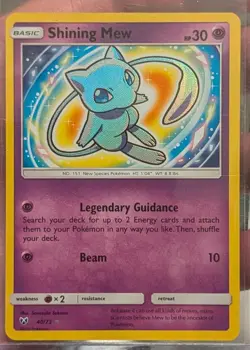 Pokemon TCG Shining Mew 2017 Shining Legends. Excellent Condition - Image 1