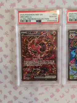 Pokemon MEGA CHARIZARD X ex 023 ORICORIO ex 024 Promo Sequential 🔥 PSA 10 🔥 - Image 2