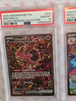 Pokemon MEGA CHARIZARD X ex 023 ORICORIO ex 024 Promo Sequential 🔥 PSA 10 🔥 - Image 4
