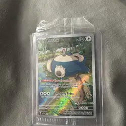 Sealed Snorlax Pokemon Center Stamped SVP 051 151 Black Star Promo - Image 1