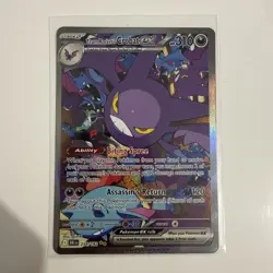 2025 Pokemon Destined Rivals 234/182 Team Rocket's Crobat ex SIR - Image 1