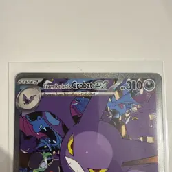2025 Pokemon Destined Rivals 234/182 Team Rocket's Crobat ex SIR - Image 2