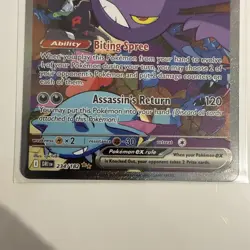 2025 Pokemon Destined Rivals 234/182 Team Rocket's Crobat ex SIR - Image 3