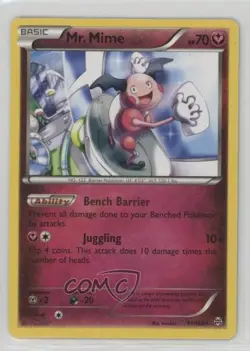 Mr Mime Pokemon XY BREAKthrough #97 - Image 1