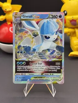 Pokemon Glaceon VSTAR NM: Sword & Shield Promo Holo SWSH197 French - Image 1