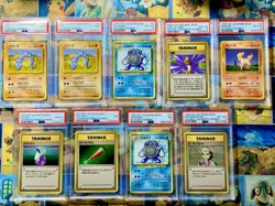 PSA Bulk Sale Pokemon Card Japanese Basic No Rarity Symbol Onix Ponyta etc - Image 1