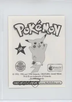 Charizard Merlin Pokemon Album Stickers #180 1999 - Image 2