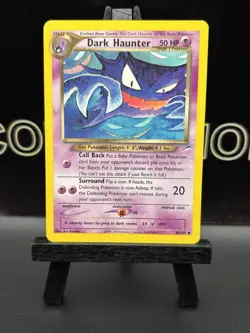 Dark Haunter 36/105 Neo Destiny Set Vintage Pokemon Card LP - Image 2