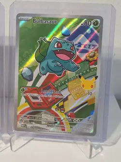 Pokemon TCG First Partner Illustration Collection Series 1 Kanto GEN 1 Starters - Image 4