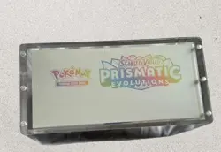 Pokemon Prismatic Evolutions Pokemon Center ETB Elite Trainer Box + Acrylic - Image 2