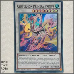 Centur-Ion Primera Primus - ROTA-EN038 - SuperRare 1st Edition Yugioh - Image 1