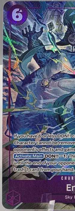 2026 ONE PIECE Card Enel SR OP15-060 Adventure on KAMI’s Island NM Alt Art - Image 3