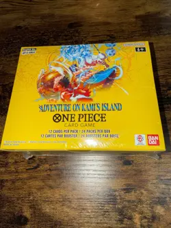 One Piece TCG OP15-Adventure on Kami's Island Pre-Release Booster Box New/Sealed - Image 1