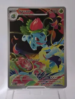 Ivysaur 134/132 Illustration Rare Mega Evolution Pokemon Card TCG - Image 1