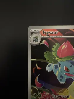 Pokemon TCG Ivysaur Card 134/132 Mega Evolution IR English Edition NM Condition - Image 4