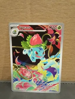 Pokemon TCG Ivysaur Card 134/132 Mega Evolution IR English Edition NM Condition - Image 1