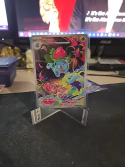 Pokemon TCG Ivysaur Card 134/132 Mega Evolution IR English Edition NM Condition - Image 1