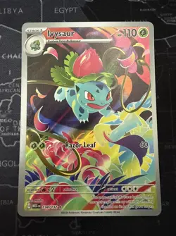 Pokemon TCG Ivysaur Card 134/132 Mega Evolution IR English NM - Image 1