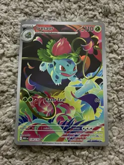 Pokemon TCG Ivysaur Card 134/132 Mega Evolution IR English Edition NM Condition - Image 1