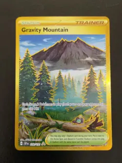 Gravity Mountain 250/191 SV08: Surging Sparks - Pokemon Card - NM - Image 1
