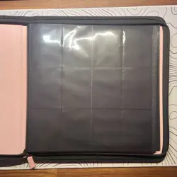 Card Guardian 12 Pocket Premium Binder with Zipper for 480 Cards -Pokemon (Pink) - Image 2