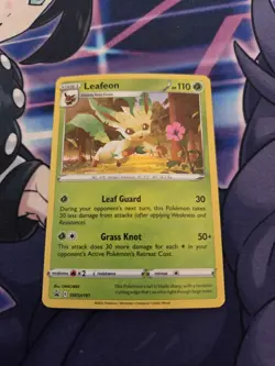 Leafeon SWSH191 SWSH: Sword & Shield Promo Cards Holo - NM - Image 1