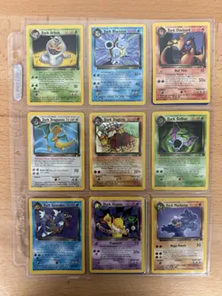 Lp-hp Pokemon Complete Non-holo Team Rocket Set- Rare /UC/C- Cards 18 to 82 WOTC - Image 2