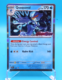 Quaquaval Black Star Promo SVP 005 Scarlet & Violet Base Pokemon Card - English - Image 1