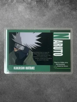 Naruto Kakashi Hatake collector card (Collection No. 017) - Image 1