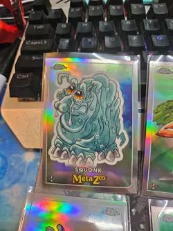 MetaZoo Topps Chrome Cryptid Nation 11 Card Lot - Image 2