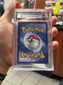 Pokemon Dragonite Fossil 1st Edition Holo Rare #4 BGS 8.5 NM/M+ with subgrades! - Image 2