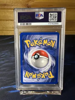 Pokemon 2000 P.M. Spanish Fossil Dragonite Holo 1st Edition #4/62 PSA 7 Low Pop - Image 2