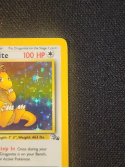 1999 Pokemon Fossil 1st Edition Dragonite Holo #4/62 - LP and FREE SHIPPING - Image 4
