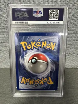 1999 POKEMON FOSSIL 1ST ED #4 DRAGONITE-HOLO PSA 8 NM-MT - Image 2