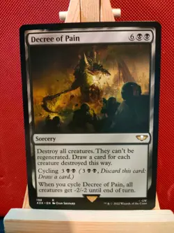 Decree of Pain - Warhammer 40,000 (40k) - Rare - NM (See pics) MTG - Image 1
