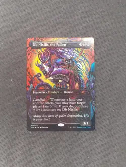 MTG - Foil Ob Nixilis, the Fallen Secret Lair Encyclopedia - Image 1