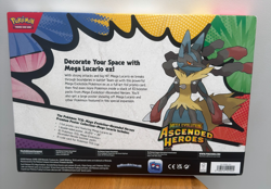Pokemon TCG Mega Evolution Ascended Heroes Premium Poster Collection - Lucario - Image 2