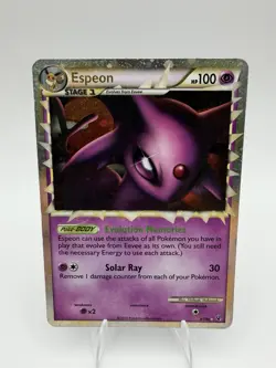 Pokemon Espeon Prime Undaunted Ultra Rare Holo #81/90 English 2010 LP/MP - Image 1