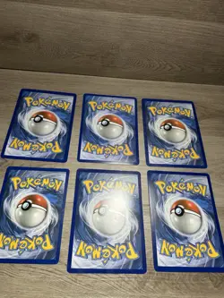 Pokemon Jumbo Card Lot Of 6 Charizard Primarina Gengar Meowth GX VMax With Book - Image 2