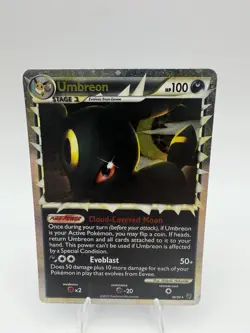 Pokemon Umbreon Prime Undaunted Ultra Rare Holo #86/90 English LP - Image 1