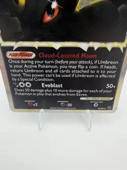 Pokemon Umbreon Prime Undaunted Ultra Rare Holo #86/90 English LP - Image 5