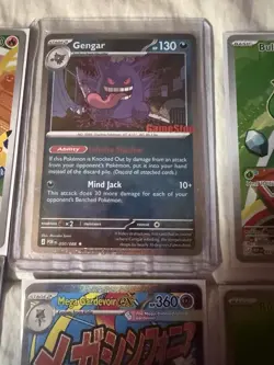 Pokemon Gengar GameStop & First Partner & Poster Promo Lot 18 Gengar In Foil - Image 2
