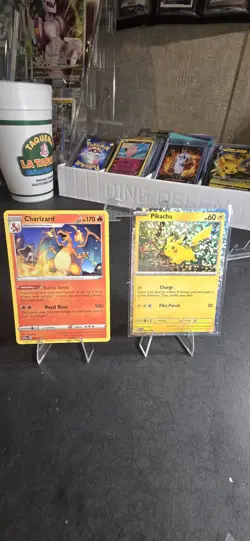 Pokemon Tcg Charizard M24 001/015 And Pikachu M24 002/015 - Image 1