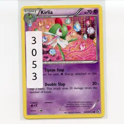 Pokemon TCG Kirlia RC9/RC25 BW Legendary Treasures Holo Common Card EN-LP 2013 - Image 3