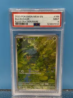 Pokemon 151 PSA 9 Starter Evolution Set + Pikachu - Image 3