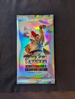 Street Fighter 2: Champion Edition Promo Card Pack PSA Magazine Exclusive Sealed - Image 1